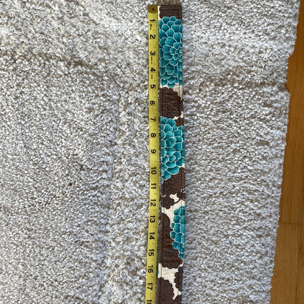 Oliver Green Handmade Preppy Floral D Ring Fsbric Belt - Picture 10 of 10